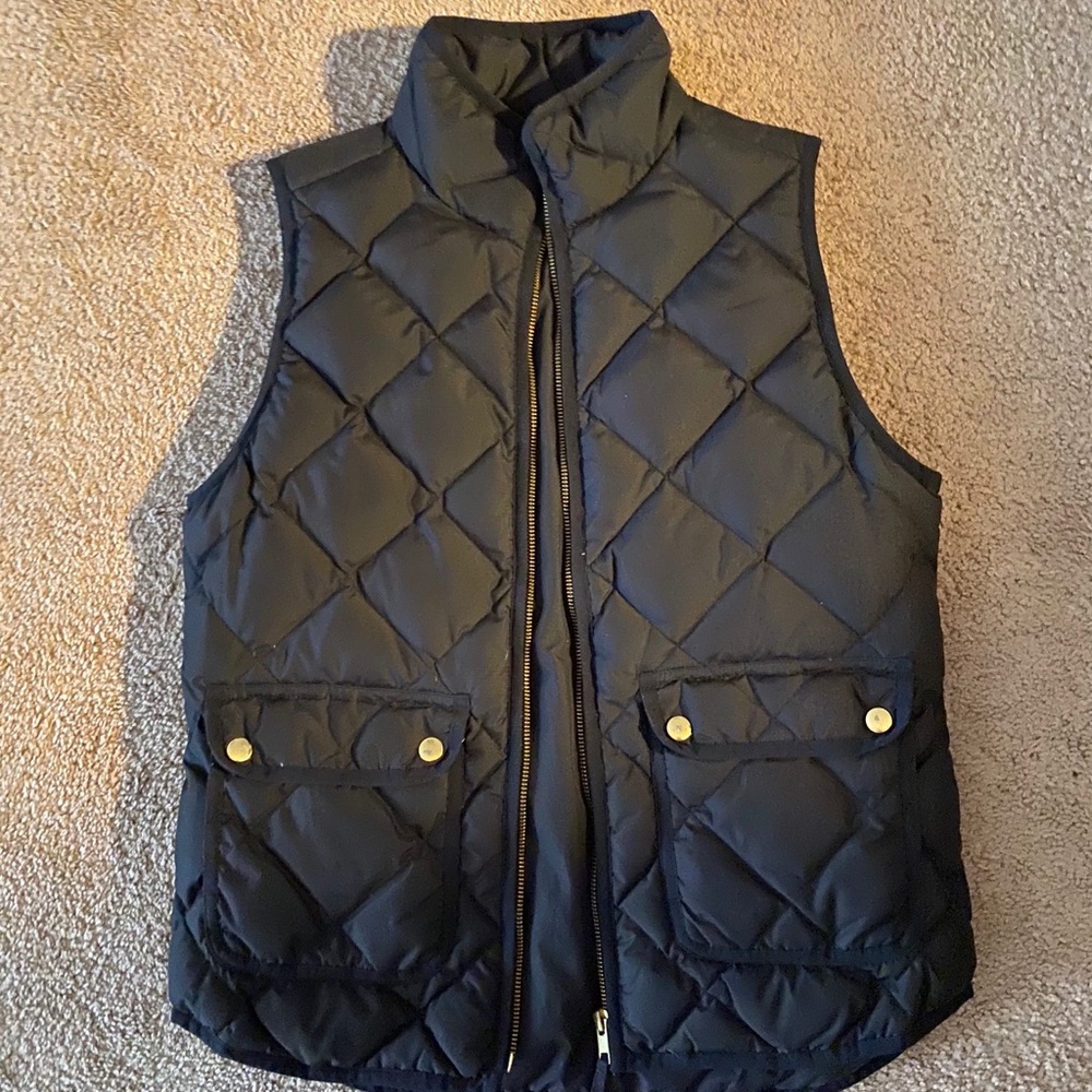 J Crew Quilted Puffer Vest